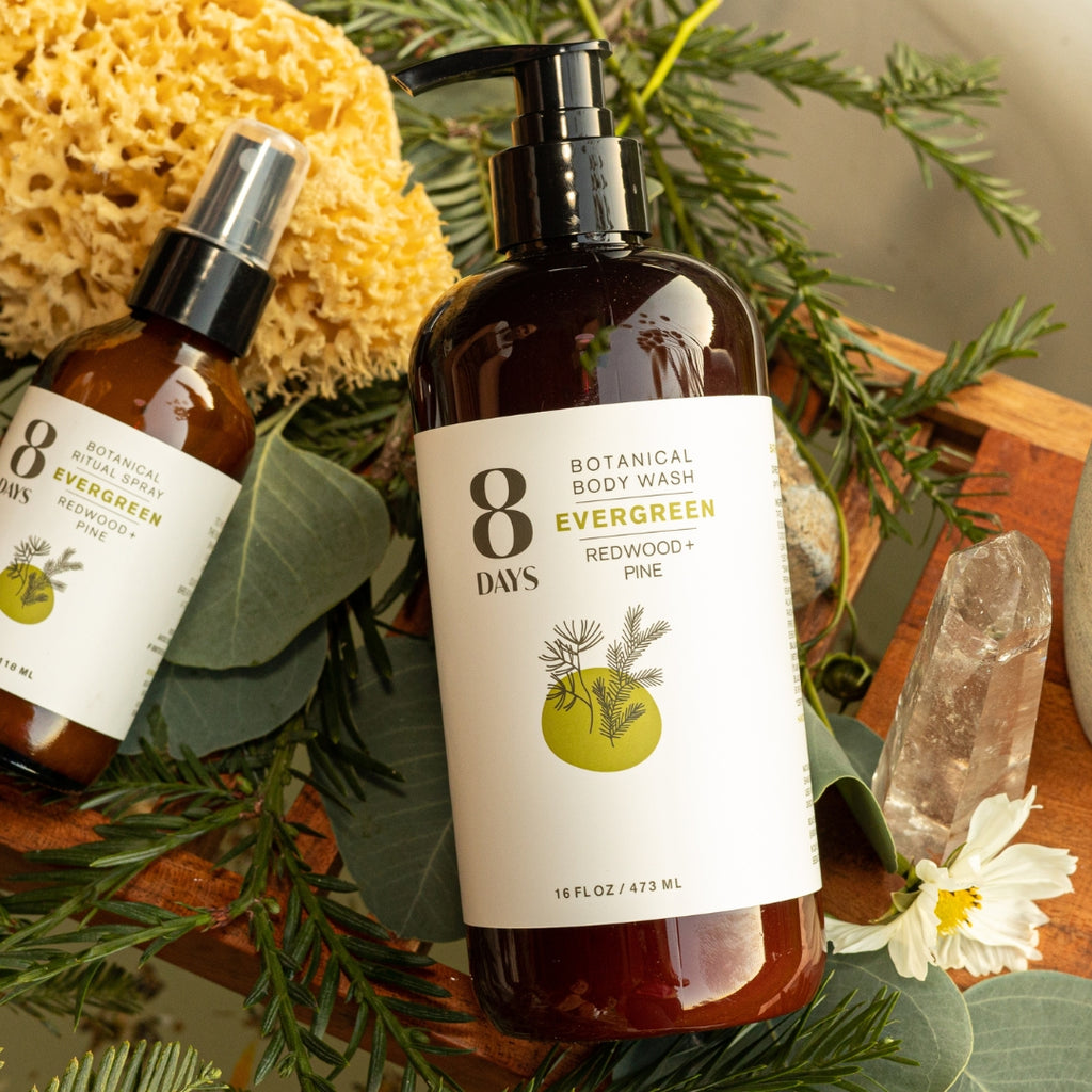 Evergreen Botanical Gift Kit – 8 Days Botanicals